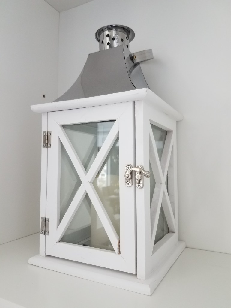 White and Gray Lantern